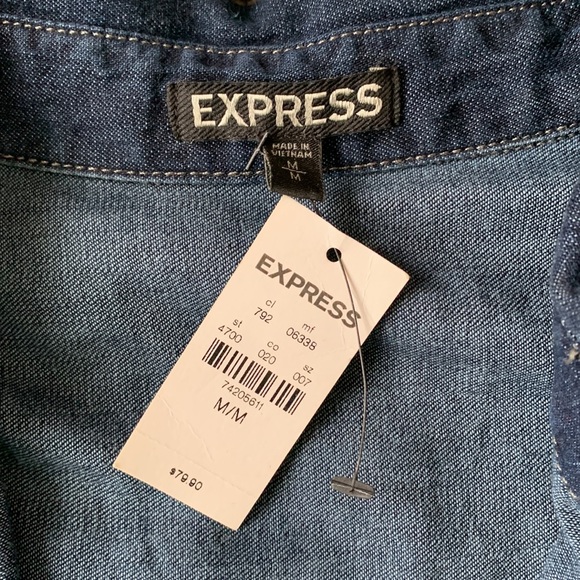Express Denim Romper - Picture 5 of 10